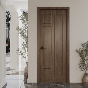 Cửa phẳng dán chỉ nổi 3 ô - AC007SX - AC05