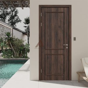Cửa phẳng dán chỉ nổi 2 ô - AC006SX - AC12