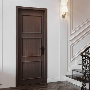 Cửa phẳng dán chỉ nổi 3 ô - AC007SX - AC16