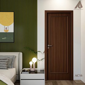 Cửa phẳng dán chỉ nổi 1 ô - AC005SX - AC16