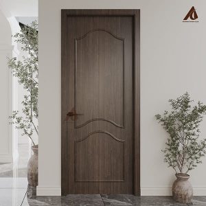 Cửa phẳng dán chỉ nổi 2 ô - AC006SX - AC17